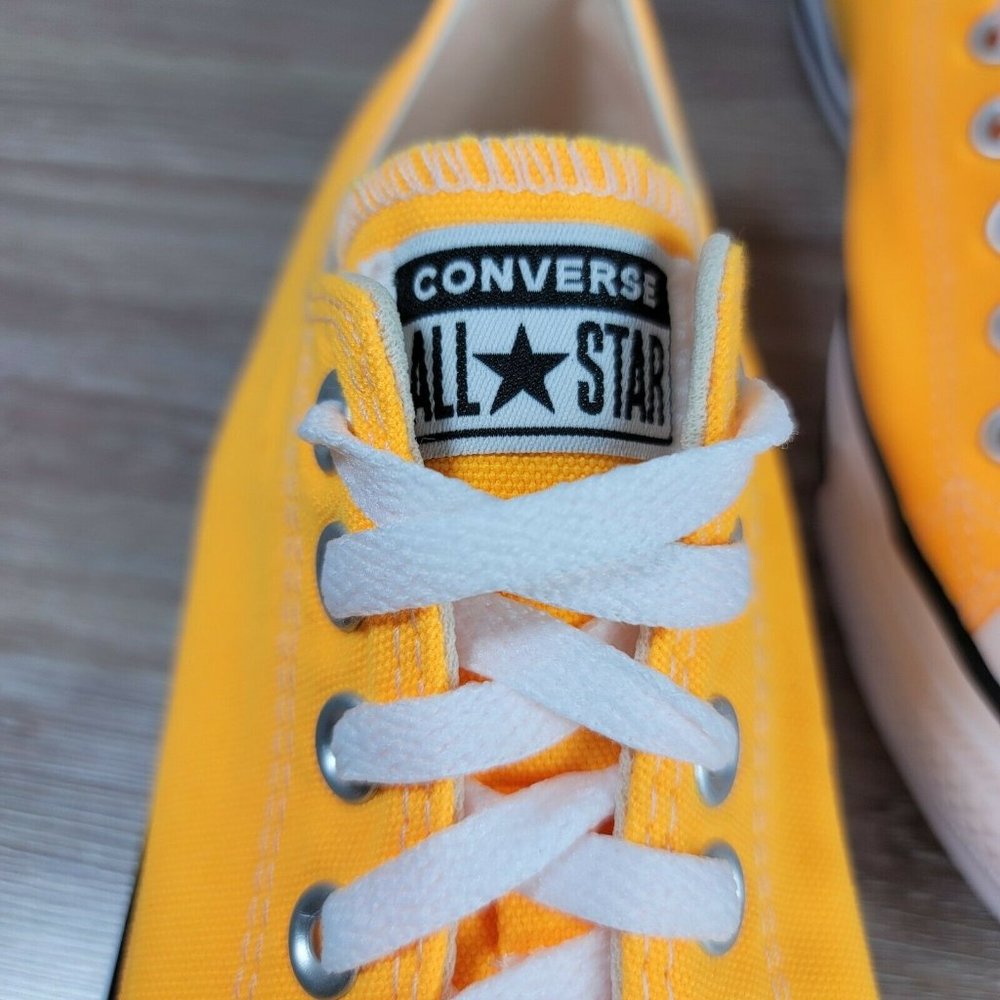 NEW Converse Chuck Taylor CTAS OX Low Laser Orange Men's Athletic Casual - Picture 5 of 10
